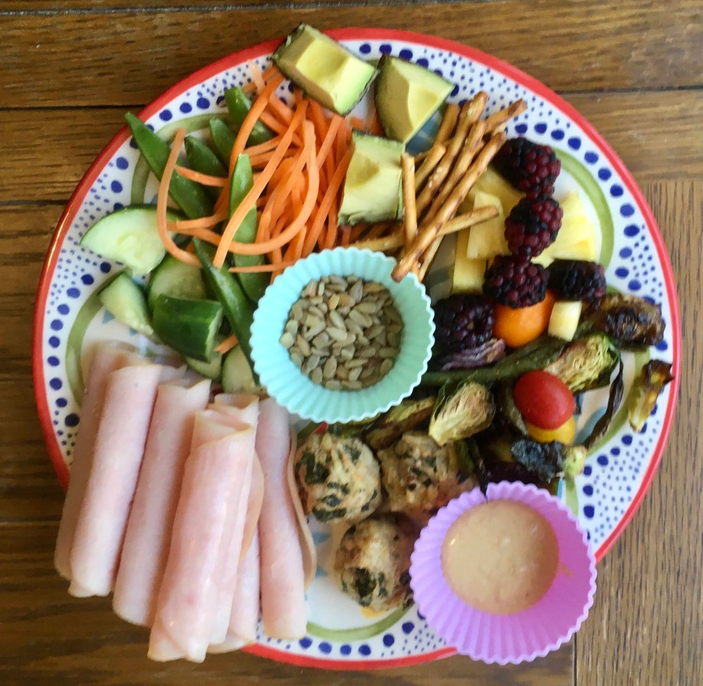 snack tray lunch