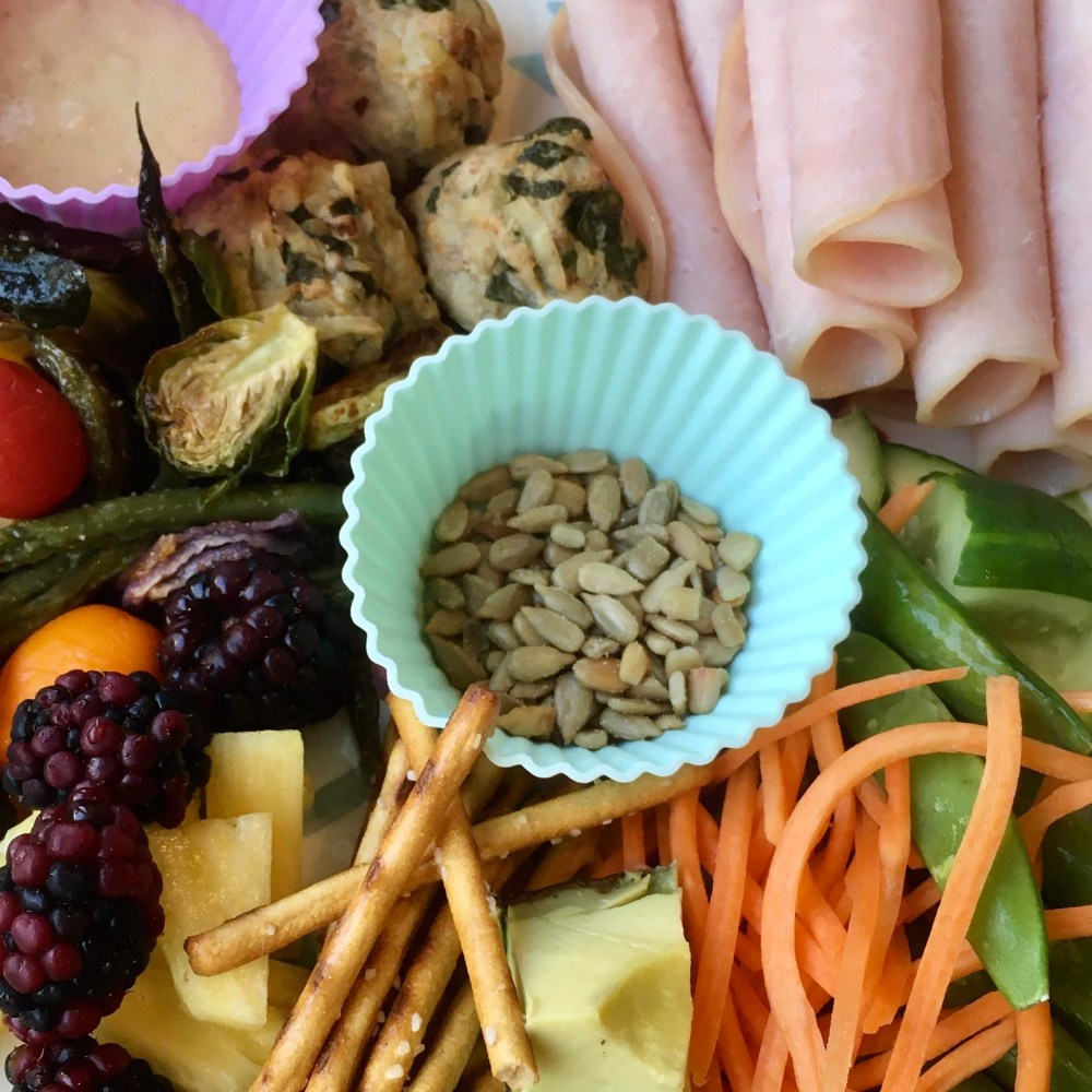 charcuterie toddler meal